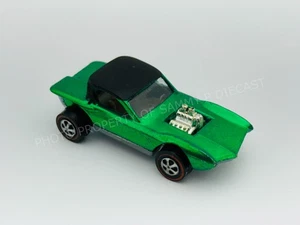 Hot Wheels Redline PYTHON Green US Full Black Roof Tan Interior Very Nice !! - Picture 1 of 5