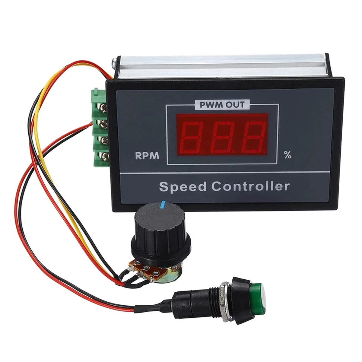 Regolatore PWM Per Velocità Motore DC 8-24V - Controllo Facile Per Motori Brushless, Generatore Di Impulsi