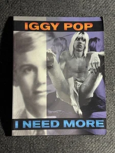 RARE OOP Iggy Pop: I Need More (Paperback, 1997) PUNK ROCK - Bild 1 von 2