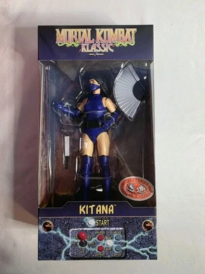 "Figura de acción McFarlane Mortal Kombat Klassic Kitana Red Platinum Chase 7"" nueva" Foto 1 de 4
