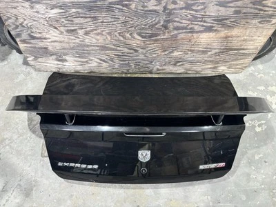 2006-2010 Dodge Charger SRT8 Genuine OEM Rear Black Trunk Lid Cover w/ Spoiler - Image 1 of 4