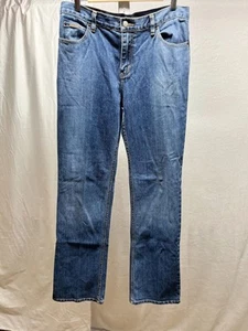 Eddie Bauer Straight Leg Jeans Women's Size 10T Blue Denim Mid Rise Stretch - Picture 1 of 7