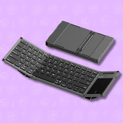 Teclado inalámbrico AI con panel táctil plegable Mini 3 Bluetooth ChannelPocket Foto 1 de 4