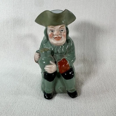 Jarra de colección Schafer & Father personaje Toby jarra bebedor hombre 5" Foto 1 de 4