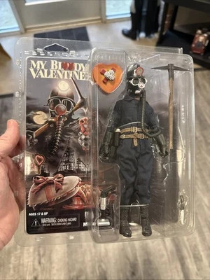 Figura de acción vestida The Miner My Bloody Valentine 1981 película 8 pulgadas Neca 2022 Foto 1 de 2