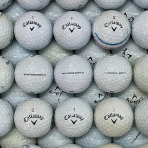 100 Callaway Chrome Soft Bulk Golf Balls AAA Good Condition Free Shipping - Picture 1 of 7