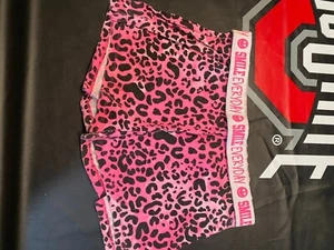 Girls SO Sonoma Shorts Size Large Pink with Black - Picture 1 of 3