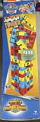 Nickelodeon Paw Patrol Game Jumbling Tower Game 48 Wood Pieces - Image 1 of 2