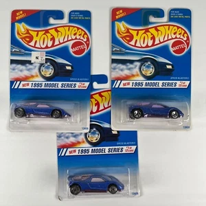 Hot Wheels 1995 Model Series Speed Blaster Collector #343 Purple LOT of 3 - Picture 1 of 2