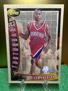 1996-97 Topps Youthquake #YQ1 Allen Iverson #X5445 ¡Como nuevo! - Imagen 1 de 4
