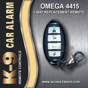 NEW K-9 Omega R&D 4415 4-Button 1-Way Remote Control L2M4415 Mundial, K9-140-LA - Picture 1 of 3