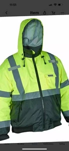 MCR Safety VBBCL3L Luminator™, Two tone value bomber jacket, Class 3, insulated - Picture 1 of 5