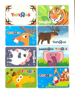 TOYS R US Collectible Gift Cards. Set of 8. Mint. No Value. Worldwide shipping. - Picture 1 of 2