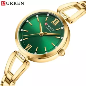 Women's Quartz Watch – Elegant Bracelet, Rhinestone, Stainless Steel Strap - Picture 1 of 10
