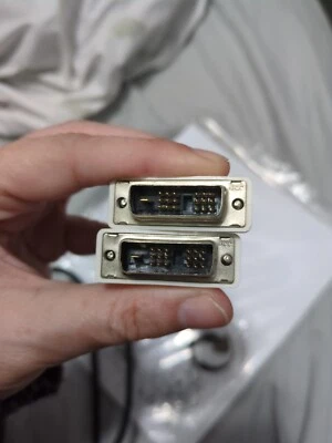 DVI to DVI Cable Male to Male PC Graphic LCD Monitor DVI-D Single Link 5 / 6 Ft - Image 1 of 4