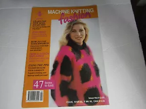 Vtg Brother Fashion Europe Machine Knitting Pattern Magazine Issue 9 47 Designs - Picture 1 of 9
