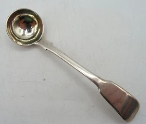 1826 William Chawner English Georgian Sterling Silver GW Mustard Condiment Ladle - Picture 1 of 4
