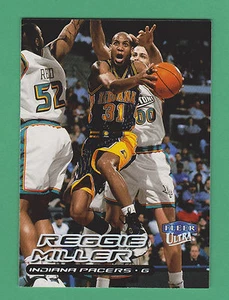 1999-00 Fleer Ultra Reggie Miller Indiana Pacers #34 (KCR) - Picture 1 of 2