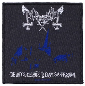 Mayhem - De Mysteriis Dom Sathanas Patch 10cm x 10cm - Picture 1 of 1