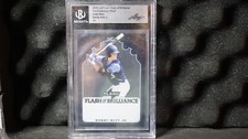 2019 Leaf Flash of Brilliance Pre-Production Proof Bobby Witt Jr. RC 1/1 BGS