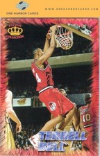 1996 Pacific Power Georgia Bulldogs Basketball Card #RR-3 Terrell Bell