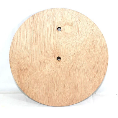 Wooden Pottery Batt Plywood 5mm 25.5cm with 2 Holes - Image 1 of 4