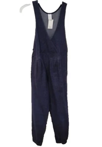 NWT Tea Collection Indigo Denim-Like Romper Girl's Size 10 - Picture 1 of 2
