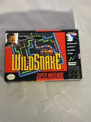 WildSnake (Super Nintendo Entertainment System, 1994) - Image 1 of 3