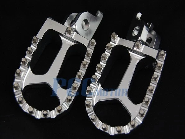 ESCALERAS DE CARRERAS CNC HONDA CR125 CR250 CRF 250R 450R 250X 450X PLATA M FP07 Foto 1 de 1