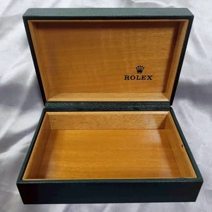 Genuine Rolex Watch Box 68.00.55 Creation Geneve Vintage Wooden Box New Case - Picture 1 of 15