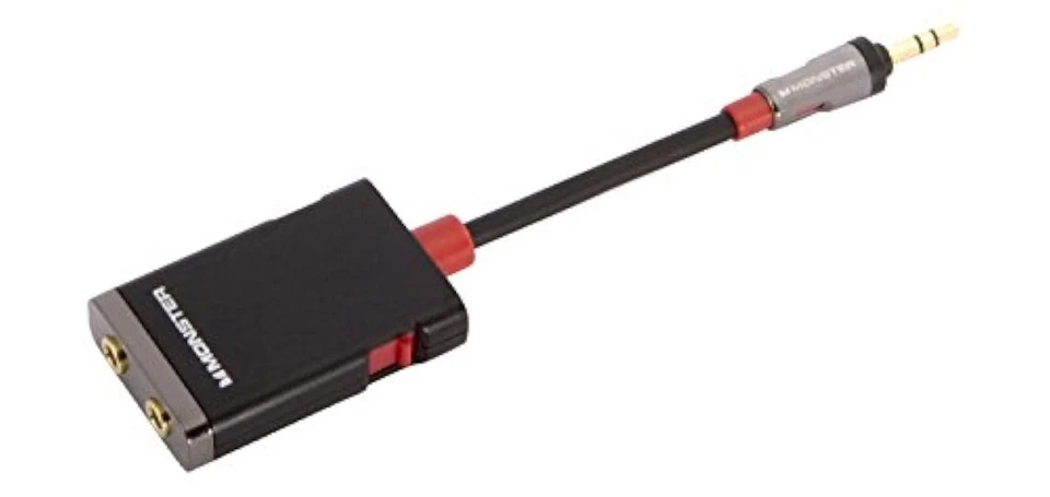 Divisor Monster iSplitter 1000 para teléfonos inteligentes y tabletas MP3 negro 1E Foto 1 de 3