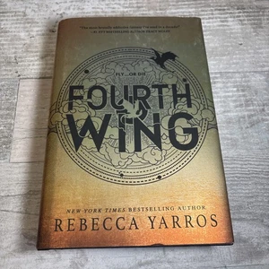 Fourth Wing by Rebecca Yarros (2023, Hardcover) Very Good Condition - Picture 1 of 5