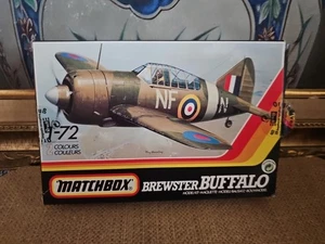 Matchbox Brewster Buffalo 1/72 Scale Model Kit PK-24 Sealed - Picture 1 of 14