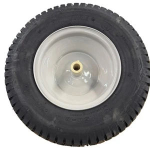 Neumático Deli Turf 4 capas sin cámara para césped y jardín 16x6,50-8 en llanta negro - Imagen 1 de 4