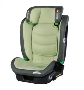 Child Car Seat Isofix FWD Facing Booster Seat i-Size 100-150cm 3-12 Yrs Green - Picture 1 of 22