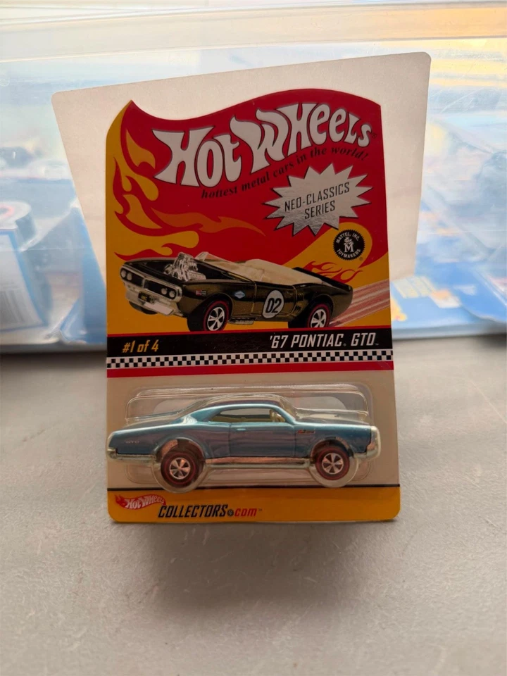 Hot Wheels Redline Club Neo-Classics Series '67 Pontiac GTO B15 - Imagem 1 de 1