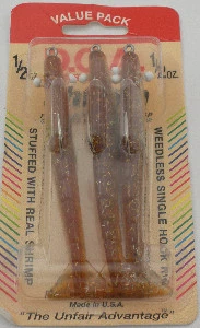 Señuelo para camarones DOA FSH4-3P-426 4" color 426 cerveza de raíz carbonatada 1/4 oz 3 quilates Foto 1 de 1