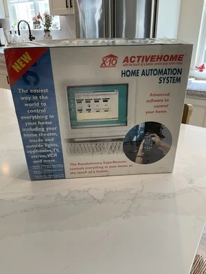 NOVO X10 ActiveHome sistema de automação residencial sem fio baseado em PC CCK11A NOVO lacrado - Imagem 1 de 2