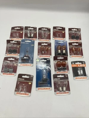 SYLVANIA Bulb Lot 912 1157 H11 9005 Silver Star 7440 168 3156 3157 7442na 744na - Image 1 of 4