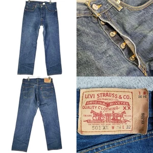 Vintage Levi’s Jeans 501 XX Button Fly Straight Leg Men’s Size 34x32 Cotton - Picture 1 of 10