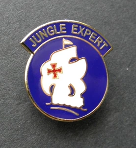 ARMY JUNGLE EXPERT PACOM LAPEL PIN TAB 1 inch - Picture 1 of 2