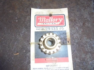 Distributor Gear Mallory 29431 PD Bronze .531" Shaft FORD 351C 351M 400 429 460 - Picture 1 of 1