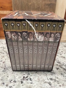 Ken Burns Jazz (DVD, 2001, 10-Disc Set, PBS DVD Gold) Musik Dokumentarfilm Serie - Bild 1 von 6