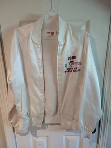 Vintage Kansas City Royals 1985 Series King Louie Satin Jacket Sm USA - Bild 1 von 9