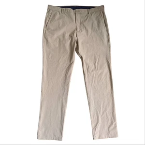 Vineyard Vines OTG On The Go Khaki Straight Leg Casual Pants 38x32 - Picture 1 of 4