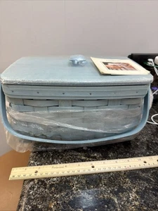 Neu Longaberger Lunchbox Korb mit Deckel - Bild 1 von 11