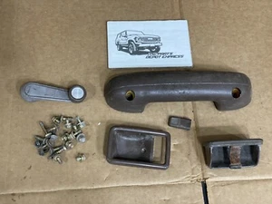 Rear Right Door Interior Parts Set Handle 1980-1987 Toyota Land Cruiser BJ60 - Picture 1 of 14