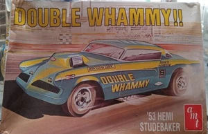AMT 1/25~1953 HEMI STUDEBAKER~Double Whammy (WRECKING YARD) Drag Car Model Kit - Bild 1 von 6