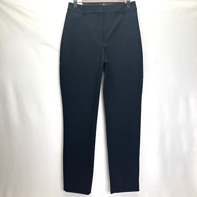 Calvin Klein Womens Black Flat Front Tapered Leg Dress Pants Size 2 - Image 1 of 4