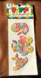PROVO CRAFT PUFFY SCRAPBOOKING STICKERS EASTER BUNNIES BUNNY DAYS * - Picture 1 of 1